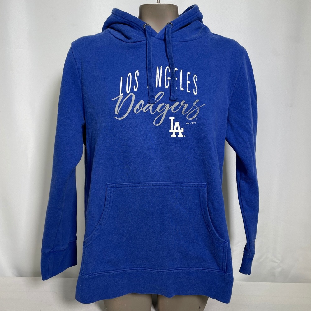Los Angeles Dodgers MLB Baseball Fanatics Blue Ballpark Hoodie Women's XL